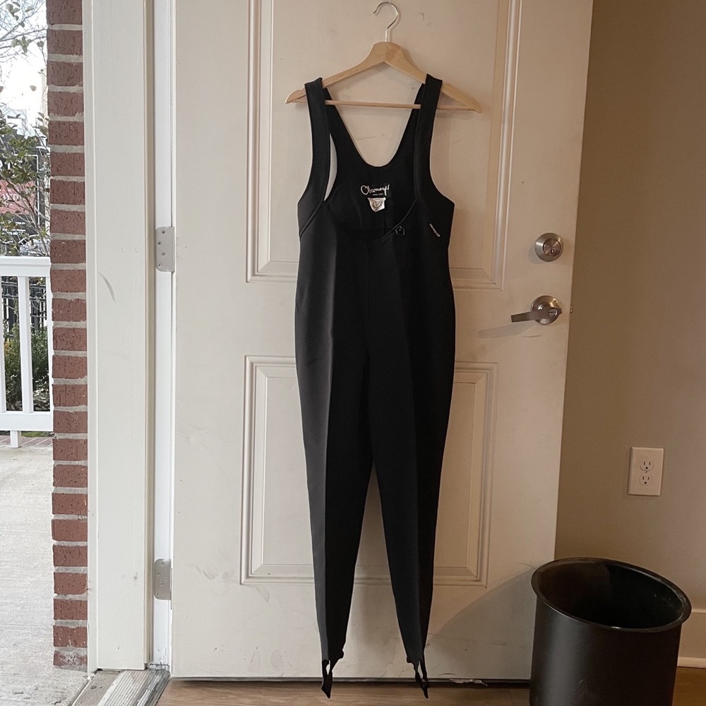 Vintage Obermeyer Ski Bib One-piece Stirrup Pant